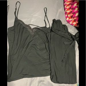 Victoria’s Secret two piece pajama set.